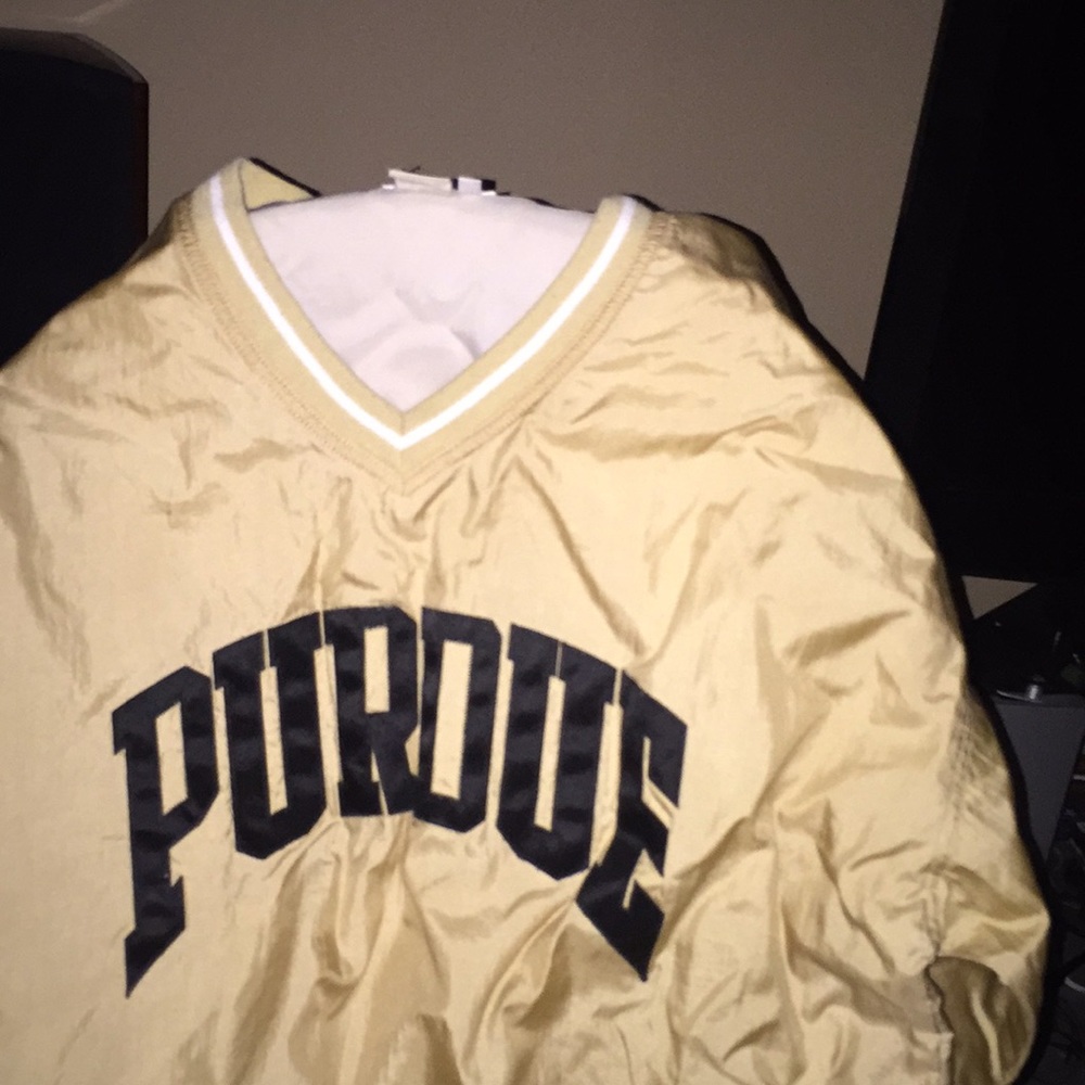Vintage Purdue windbreaker sweater